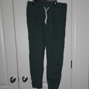 GAP WoMen's Dark Green Joggers/sweatpants